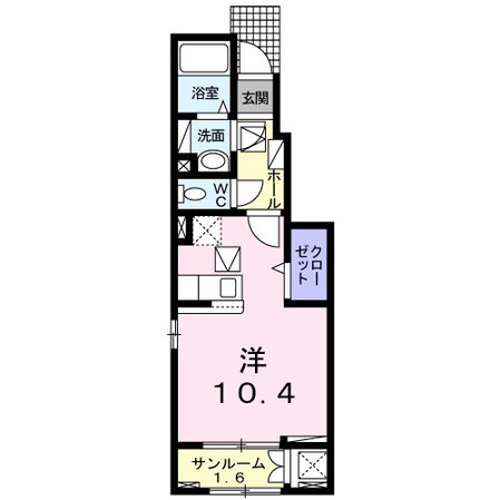 L．ラシック　古市橋の物件間取画像